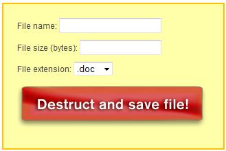 File Destructor