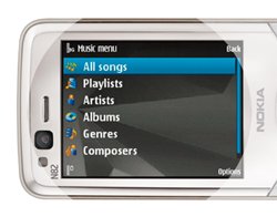 Nokia N82 Music Player