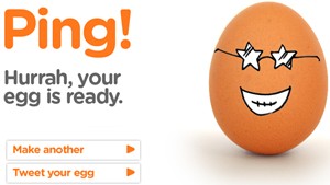 Hurray, your egg is ready.