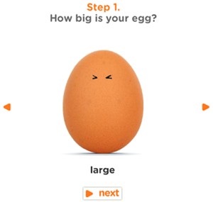 How big is your egg?