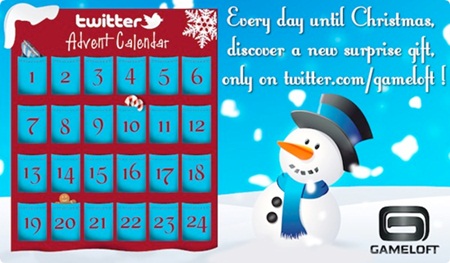 Gameloft Advent Calender