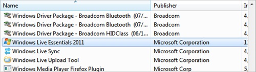 Windows Live Essentials 2011