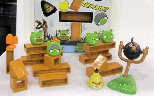 Angry Birds Knock on Wood